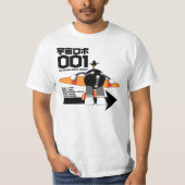 Superraum-Roboter 001 T-Shirt (Vorderseite)