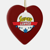 Superrechtsanwalt, #lawyer keramik ornament (Rechts)