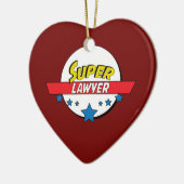 Superrechtsanwalt, #lawyer keramik ornament (Links)