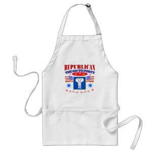 superrepublikanisches Party Schürze