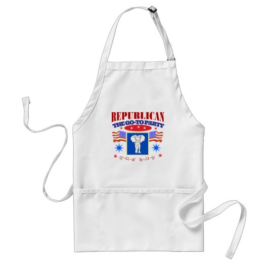 superrepublikanisches Party Schürze (Vorne)