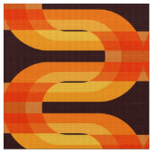 Superretro 77 70er-Muster Stoff (Nahaufnahme)