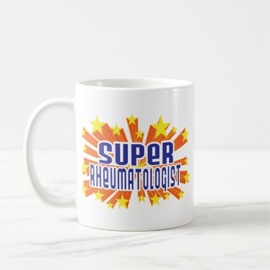 Superrheumatologe Kaffeetasse (Links)