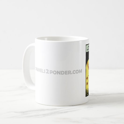 Superröntgenstrahlen und Gorilla-Tasse Kaffeetasse (Vorderseite Links)