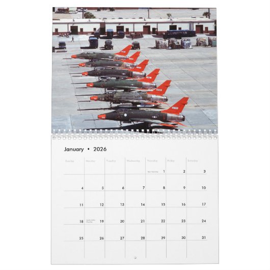 Supersabre-Kalender Kalender (Jan 2026)