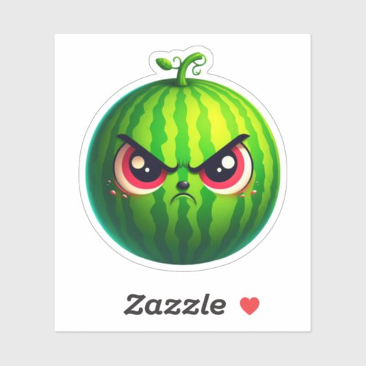 Supersahnfrucht Aufkleber (Blatt)