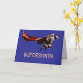 Supersanta Karte (Gelbe Blume)