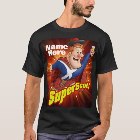 SUPERSCOT! T-Shirt (Vorderseite)