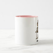 Supersekretär Zweifarbige Tasse (Mittel)
