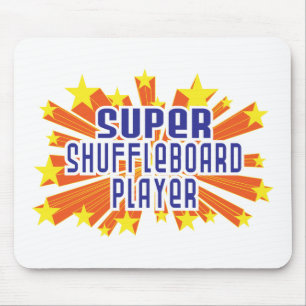 Supershuffleboard-Spieler Mousepad