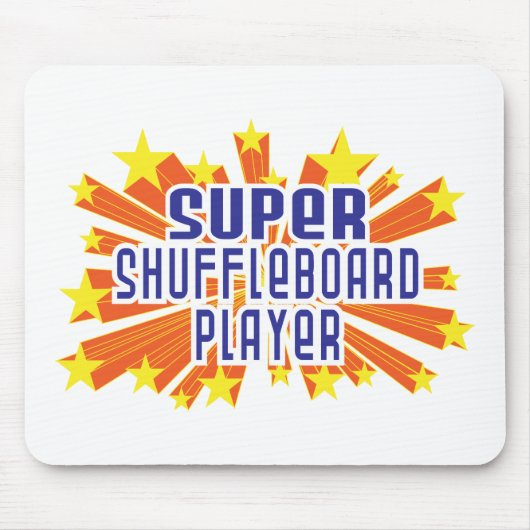 Supershuffleboard-Spieler Mousepad (Vorne)