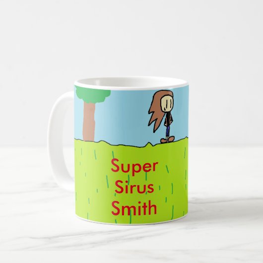 SuperSirus Smith-Tasse Kaffeetasse (Vorderseite Links)