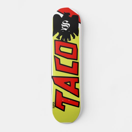 SuperSkateboard des taco-(Tecate Entwurf) Skateboard (Vorderseite)