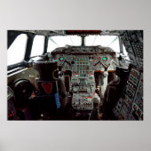 SUPERSONIC CONCORD JET COCKPIT POSTER (Vorne)