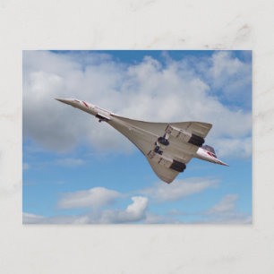 Supersonic Concorde G-BOAB Postkarte