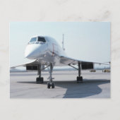 Supersonic Concorde Postkarte (Vorderseite)