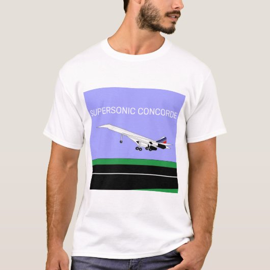 Supersonic Concorde T-Shirt (Vorderseite)
