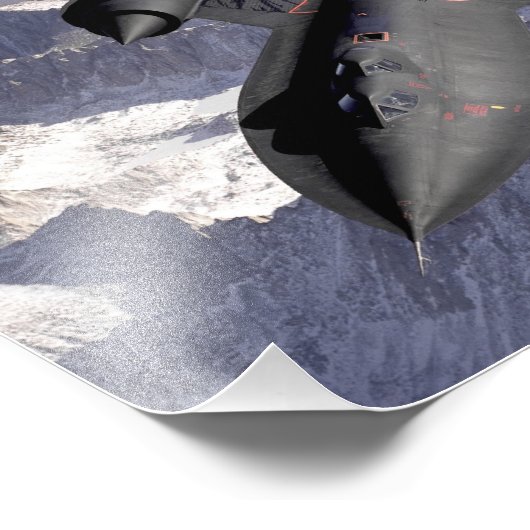 Supersonic Fighter Jet Fotodruck (Ecke)