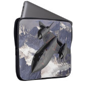 Supersonic Fighter Jet Laptopschutzhülle (Vorne Rechts)