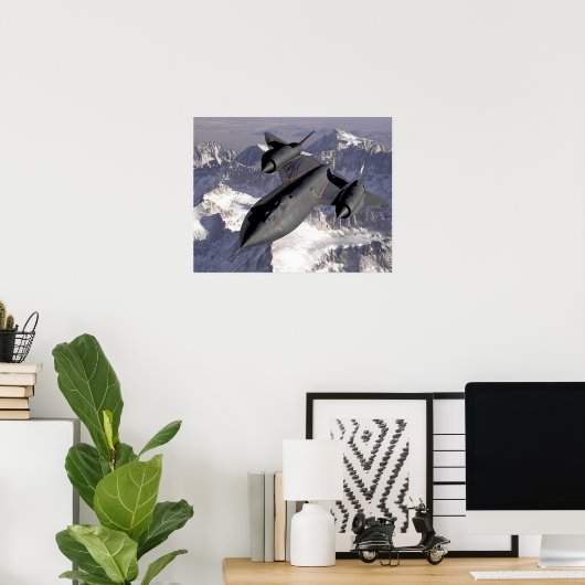 Supersonic Fighter Jet Poster (Heimbüro)
