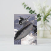 Supersonic Fighter Jet Postkarte (Stehend Vorderseite)