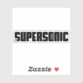 Supersonic Jet Aircraft Aufkleber (Blatt)