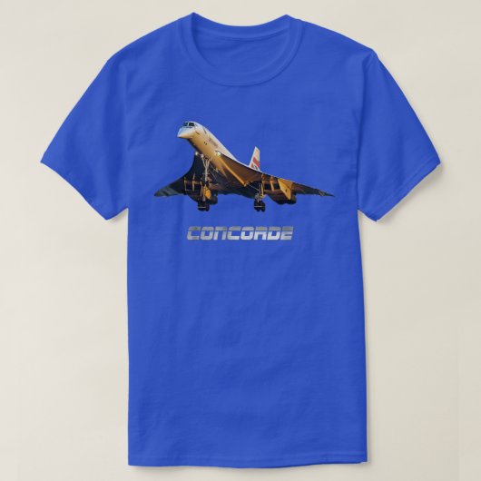 Supersonic Jet Concorde 216 T-Shirt (Design vorne)