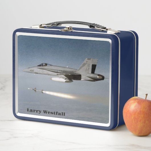 Supersonic Missile Metall Brotdose (Beispiel)