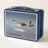 Supersonic Missile Metall Brotdose (Rückseite)