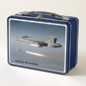 Supersonic Missile Metall Brotdose (Vorderseite)