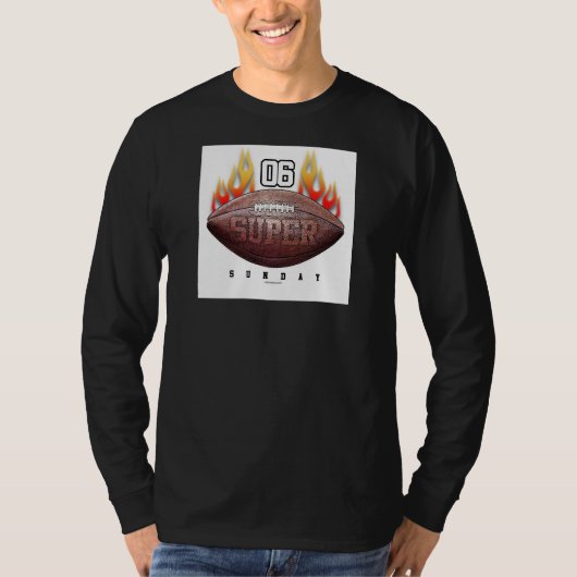 SUPERsonntags-FUSSBALL T-Shirt (Vorderseite)