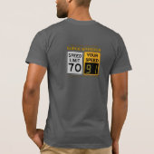 SuperSpeeder, Staat von Georgia bestätigte T-Shirt (Rückseite)
