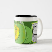 Superspinat in Büchsen konserviert Zweifarbige Tasse (VorderseiteRechts)