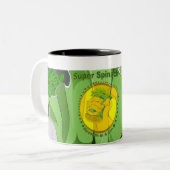 Superspinat in Büchsen konserviert Zweifarbige Tasse (Vorderseite Links)