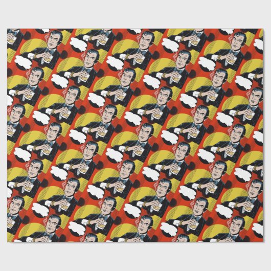 Superspion Geschenkpapier (Flach)