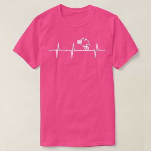 Supersportsman Heartbeat Motorrad T-Shirt (Design vorne)