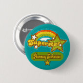 Superstar Apothekentechniker Button (Vorne & Hinten)