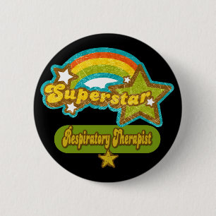 Superstar-Atmungstherapeut Button