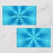 Superstar-BlaubeerfarbVisitenkarte Visitenkarte (Vorne/Hinten)