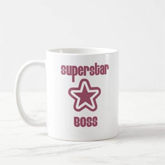 Superstar Boss Kaffeetasse (Links)
