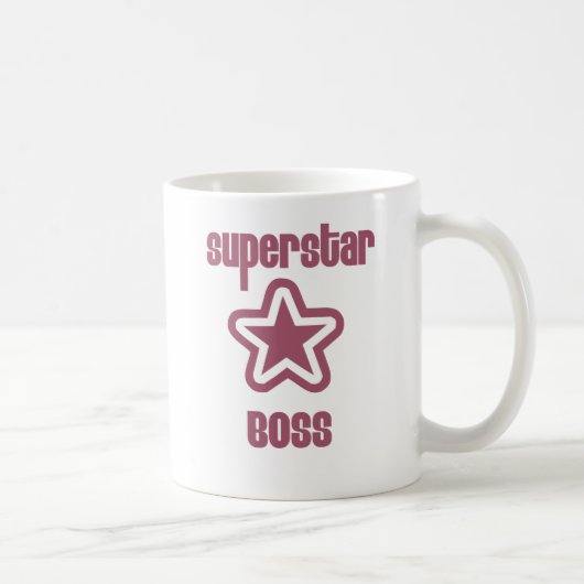 Superstar Boss Kaffeetasse (Rechts)