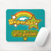 Superstar-Büroassistent Mousepad (Mit Mouse)