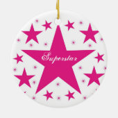 Superstar Collection Keramik Ornament (Hinten)