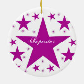 Superstar Collection Keramik Ornament (Hinten)