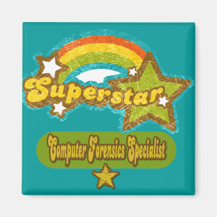Superstar-Computer-Forensik-Spezialist Magnet