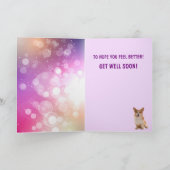 Superstar Corgi wird gut Karte (Innenseite)