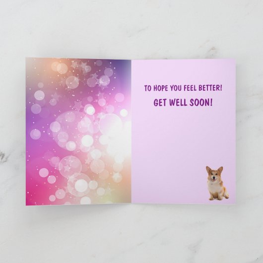 Superstar Corgi wird gut Karte (Innenseite)