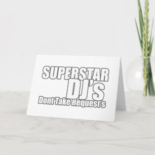 Superstar DJ Karte