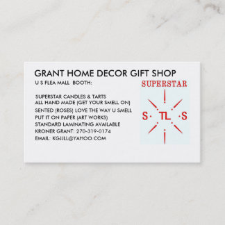 SUPERSTAR-FÖRDERUNGEN VISITENKARTE