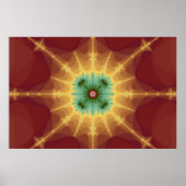 Superstar - Fraktal Art Poster (Vorne)